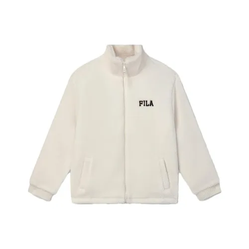FILA Calamus Белый Унисекс Бархатные куртки