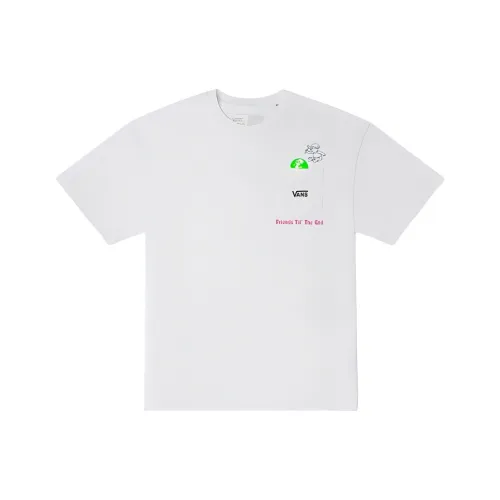 VANS OVERSIZE T-Shirt Унисекс Белый