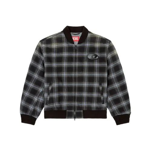 DIESEL SS25 Куртки и Пальто Мужской Черный