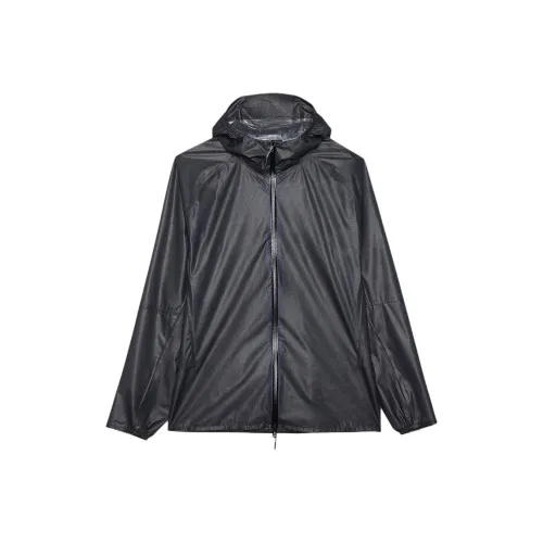 4F Medium Gray Men's Windbreaker