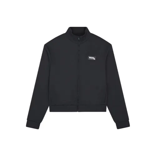 Maison Kitsune FW24 Куртки и Пальто Унисекс Черный