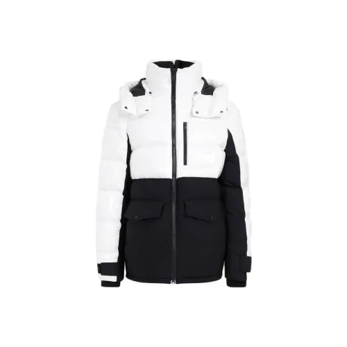 Moose Knuckles Пуховик Пальто Мужской Черный Белый