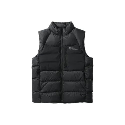 JACK WOLFSKIN Черные Мужские Жилеты