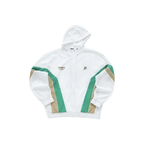 FILA FUSION Стандартный Белый Мужская Защита от Солнца Одежда