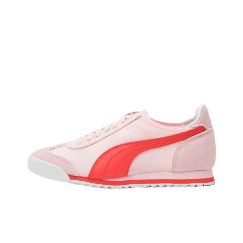 PUMA Roma OG Nylon Low Top Тренировочные Кроссовки Унисекс Розовые