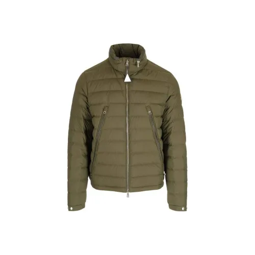 Moncler Пуховик Мужской Зеленый