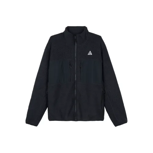 Nike ACG Мужские бархатные куртки черного цвета