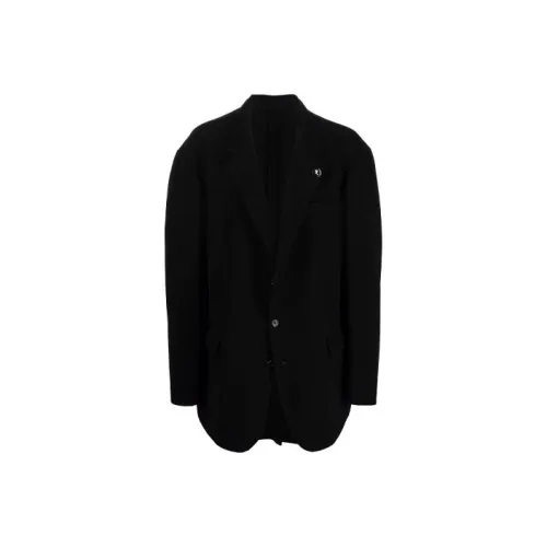 RAF SIMONS Черное Мужское Пальто