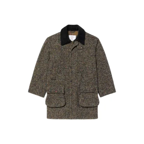 NOAH Barbour Collaboration FW24 Куртка Унисекс Черный