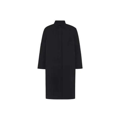 THE ROW Мужское черное пальто