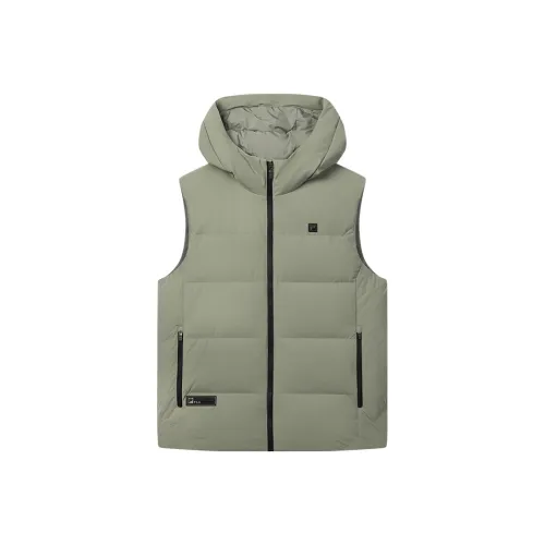 FILA PEA Juice Зеленый Мужской Пуховый жилет