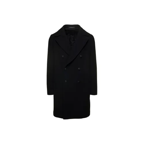 Tagliatore Черное Мужское Пальто