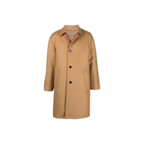 MARNI Хаки Мужское Пальто