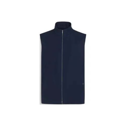 Ermenegildo Zegna Мужские жилеты морского синего цвета