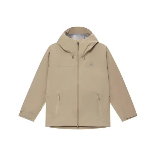 New Balance совместный бренд Водонепроницаемый Ветрозащитный и Дышащий Куртки и Пальто Унисекс Хаки