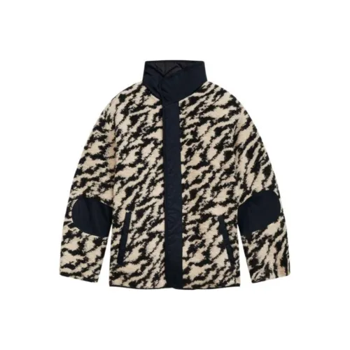 ISABEL MARANT ETOILE Пальто Мужское Черно-Белое