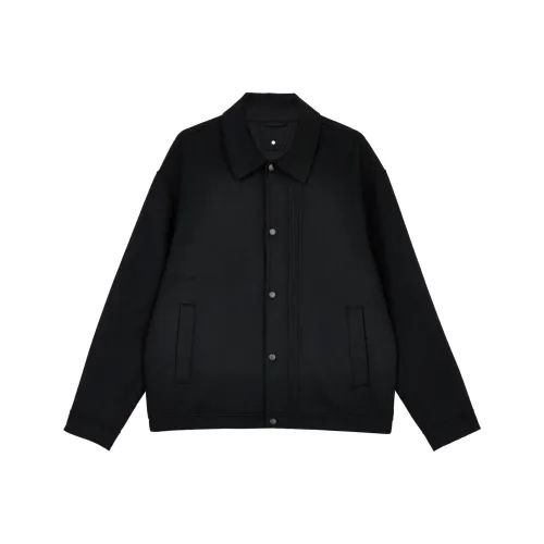 JACK JONES· Шерстяное пальто мужское черное