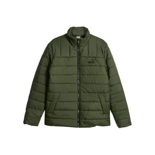 PUMA LOGO CELEBRATION Оливково-зеленый Мужские Куртки