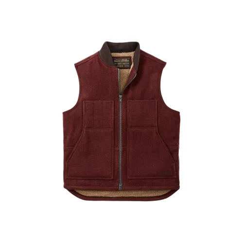 Filson Темно-красные Мужские Жилеты