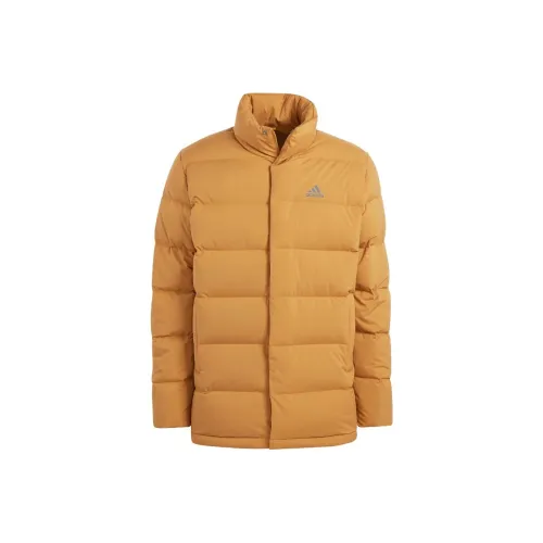 Adidas Helionic Пшенично-коричневый Мужской Пуховик