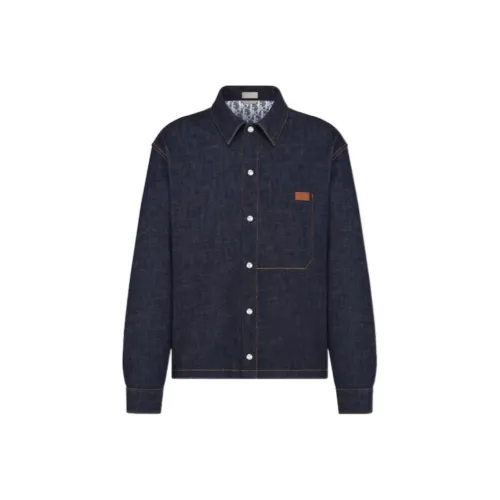 DIOR SS24 Denim Jacket Men's Blue