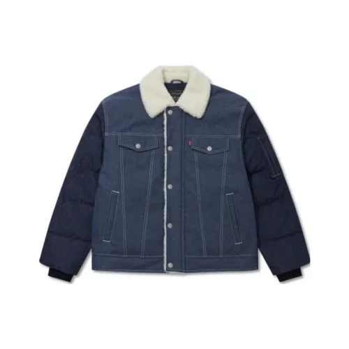 Levis Синий Мужской Пуховик
