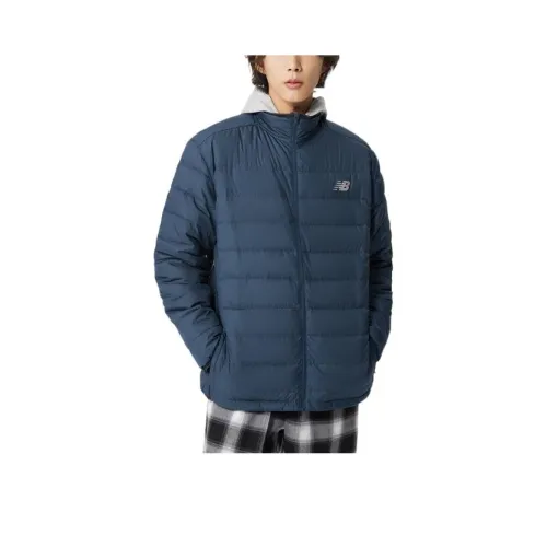 New Balance совместный бренд Темно-синий Мужской Пуховик