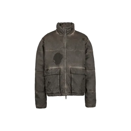 UNDERWATER Пуховая куртка Унисекс Ржаво-умбра