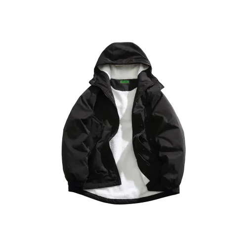 FUTURE MAKER Хлопковый пуховик Пальто Унисекс Бежевый Абрикос