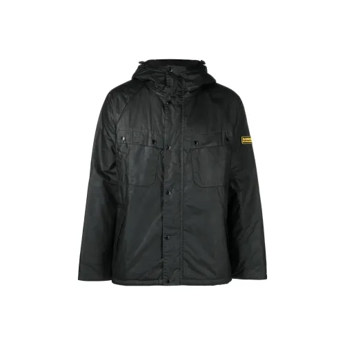 BARBOUR Мужские черные куртки