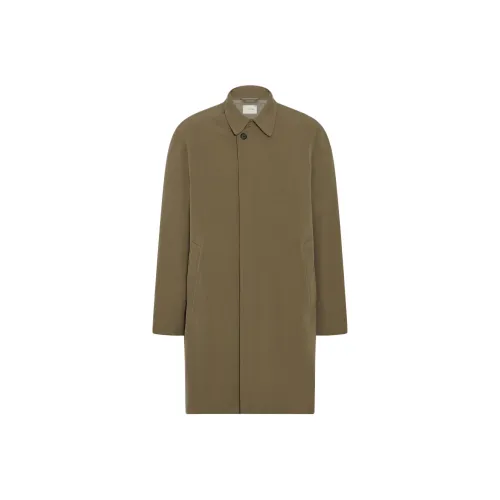 THE ROW Хаки Мужское Пальто