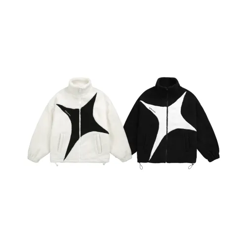 Guuka 2 шт Белый+Черный Унисекс Куртки