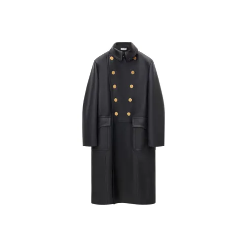 LOEWE Морской синий Унисекс Пальто