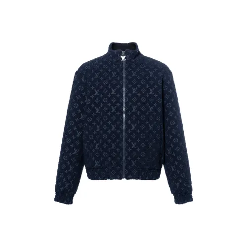 LOUIS VUITTON FW23 Куртки и пальто Мужской Морской синий