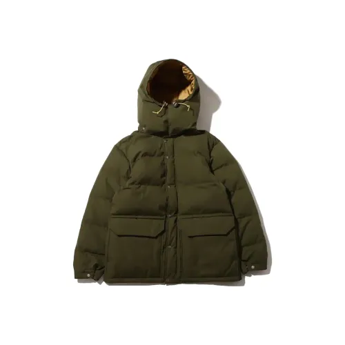 THE NORTH FACE PURPLE LABEL Пуховик Мужской Оливково-зеленый