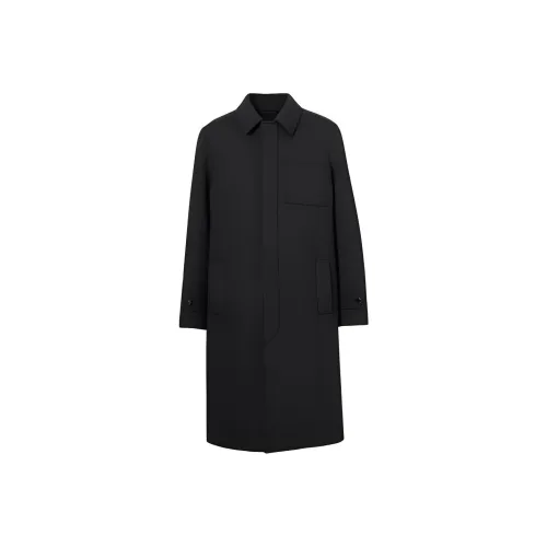 Burberry Черное Мужское Пальто