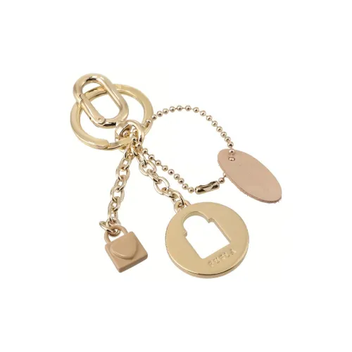 Furla Кожа Брелок Сумка Аксессуар Унисекс Золотой