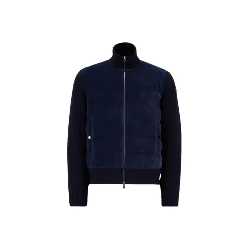 Moncler Пуховик Мужской Navy Синий