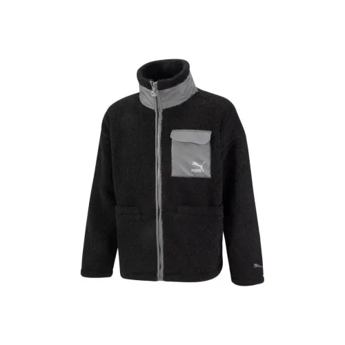 PUMA Patch Pocket Sherpa FW22 Куртка Унисекс Черный