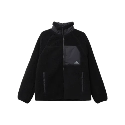 Adidas Черные Мужские Бархатные Куртки