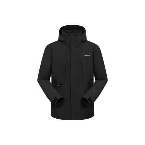TOREAD Водонепроницаемый Ветрозащитный Дышащий And Устойчивый к Износу Ветровка Унисекс Черный