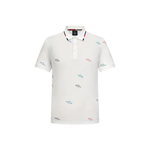 GOOD LUCK GLADIUS Поло Мужское Натуральный Белый