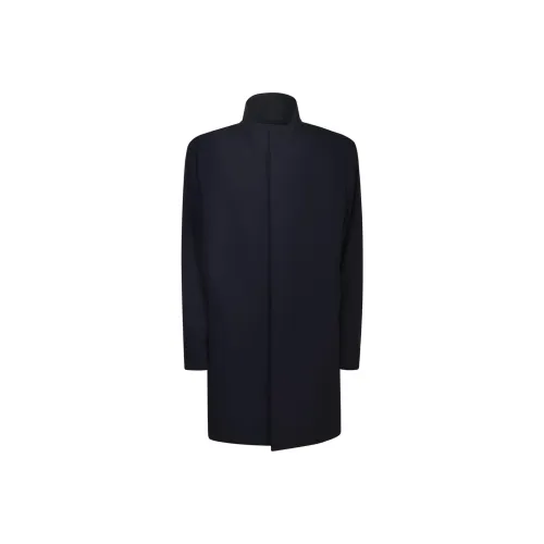 GIORGIO ARMANI Мужское пальто морского синего цвета