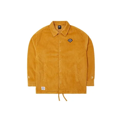 New Era x MLB Хлопковый пуховик Унисекс Желтый