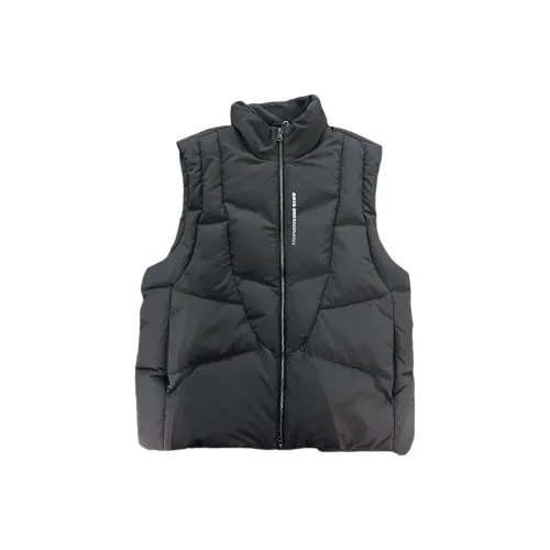 ANTA SNEAKERVERSE Жилет Унисекс Дымчатый Черный Серый