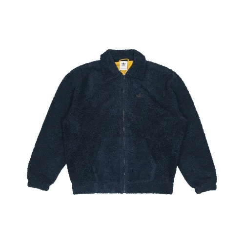 Adidas Originals Университетский синий Мужской Бархатные куртки