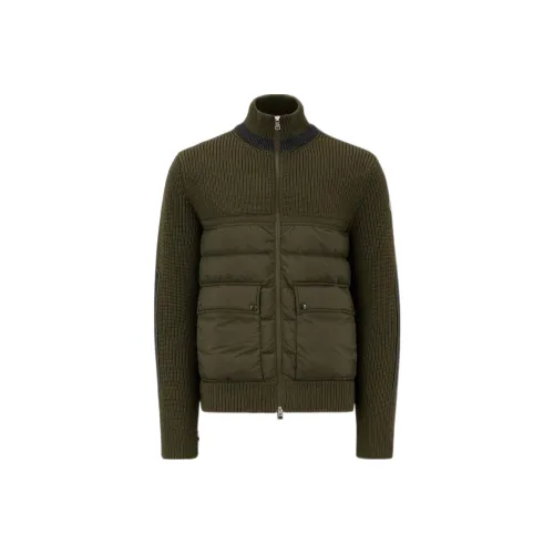 Moncler FW22 Пуховик Мужской Лесной Зеленый