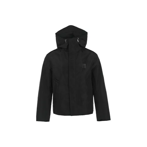 EMPORIO ARMANI FW22 Хлопковый пуховик Мужской Черный