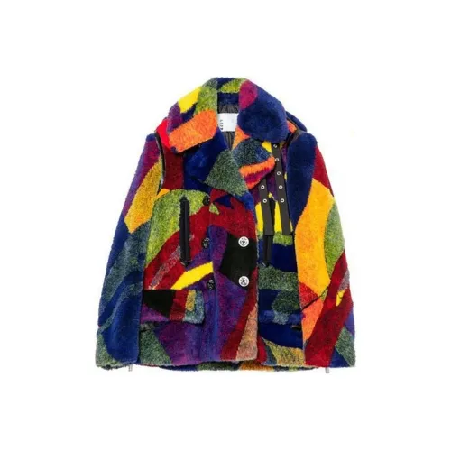 sacai Унисекс Бархатные Куртки