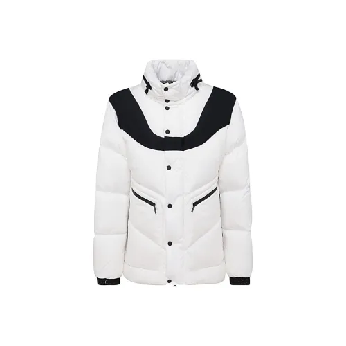 MONCLER Белый Мужской Пуховик